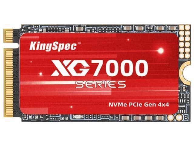 KingSpec XG7000 2TB M.2-2242 SSD PCIe 4.0 X4 NVMe image