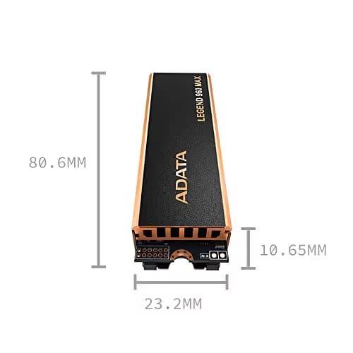 ADATA LEGEND 960 MAX 4TB SSD M.2-2280 PCIe 4.0 x4 NVMe image
