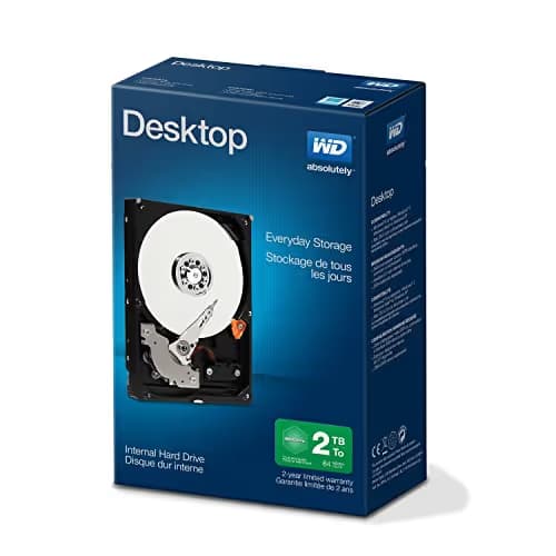 Western Digital Blue 2TB HDD 3.5" 5400 RPM SATA 6.0 Gb/s Internal image
