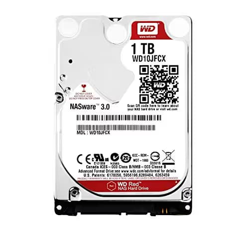 Western Digital Red 1TB HDD 2.5" 5400RPM SATA image