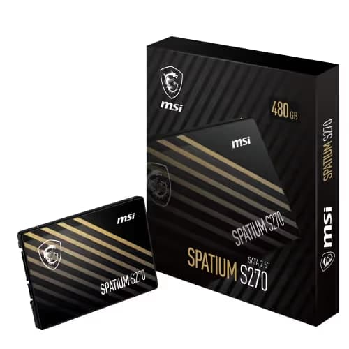 MSI SPATIUM S270 480 GB SSD 2.5" SATA 6.0 Gb/s image