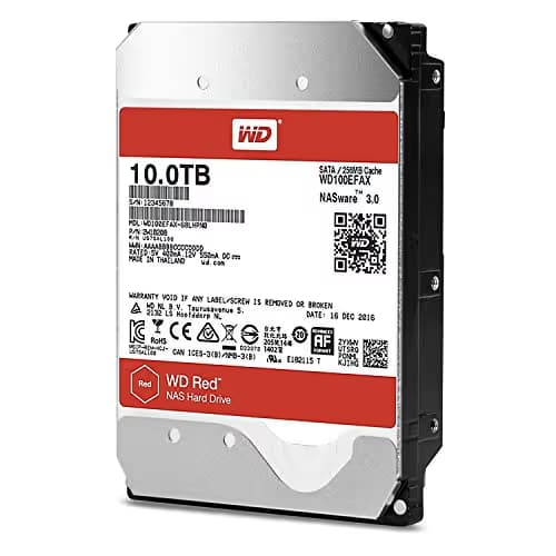Western Digital Red 10TB HDD 3.5" SATA image