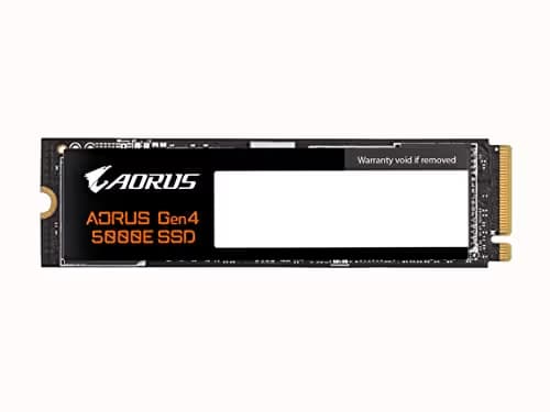 Gigabyte AORUS Gen4 5000E 500GB M.2-2280 SSD PCIe 4.0 x4 NVMe image