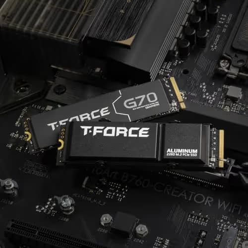 TEAMGROUP T-FORCE G70 PRO Graphene 4TB SSD M.2-2280 PCIe 4.0 X4 NVMe image