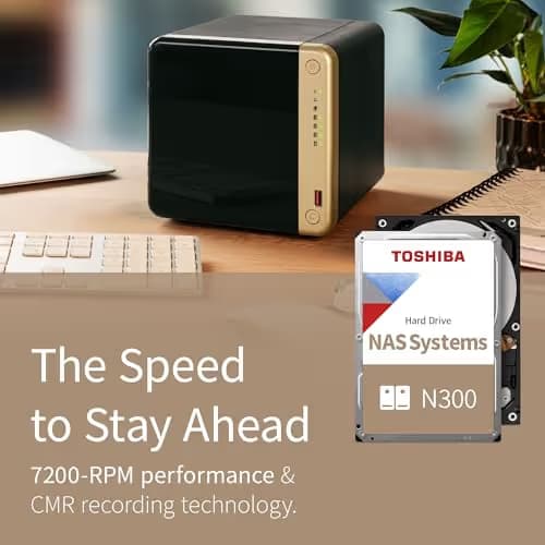 Toshiba N300 8TB HDD 3.5" 7200RPM SATA image