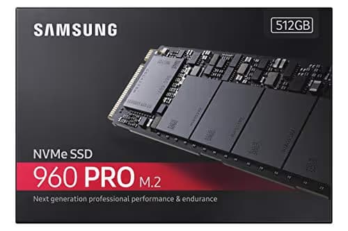 Samsung 960 Pro 512GB M.2-2280 SSD PCIe 3.0 X4 NVMe image
