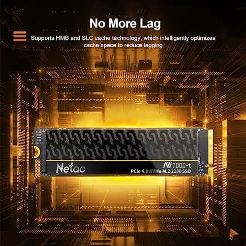 Netac NV7000-t 1TB SSD M.2-2280 PCIe 4.0 x4 NVMe image
