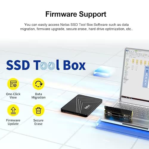 Netac NV7000-t 1TB SSD M.2-2280 PCIe 4.0 x4 NVMe image