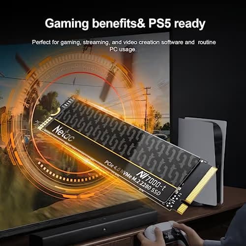 Netac NV7000-t 1TB SSD M.2-2280 PCIe 4.0 x4 NVMe image