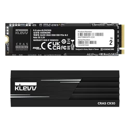 Klevv CRAS C930 2TB SSD M.2-2280 PCIe 4.0 x4 NVMe image