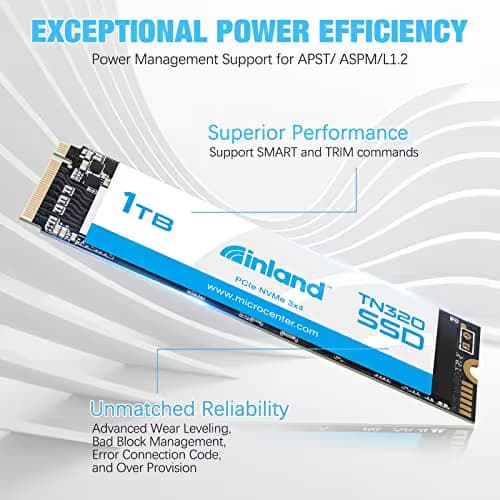 Inland TN320 1TB SSD M.2-2280 PCIe 3.0 x4 NVMe image