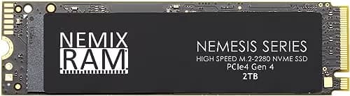 NEMIX RAM NEMESIS 2TB M.2-2280 SSD PCIe 4.0 X4 NVMe main image