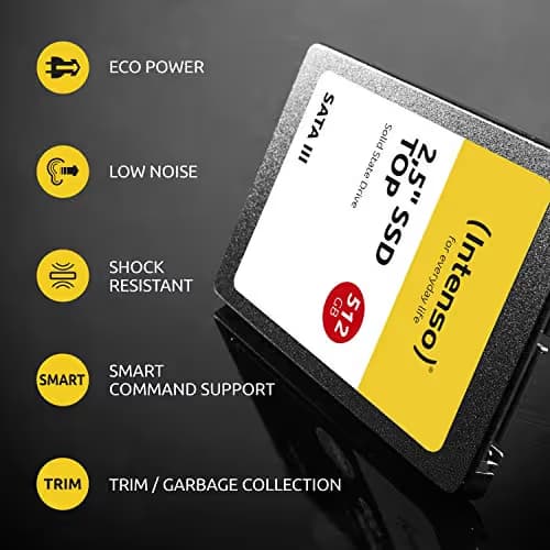Intenso 3812450 512GB SSD 2.5" SATA 6.0 Gb/s image