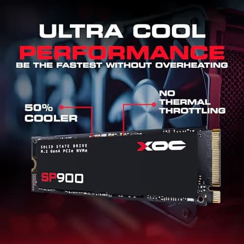 XOC SP900 1TB M.2-2280 SSD PCIe 4.0 X4 NVMe image