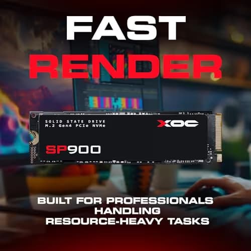 XOC SP900 1TB M.2-2280 SSD PCIe 4.0 X4 NVMe image