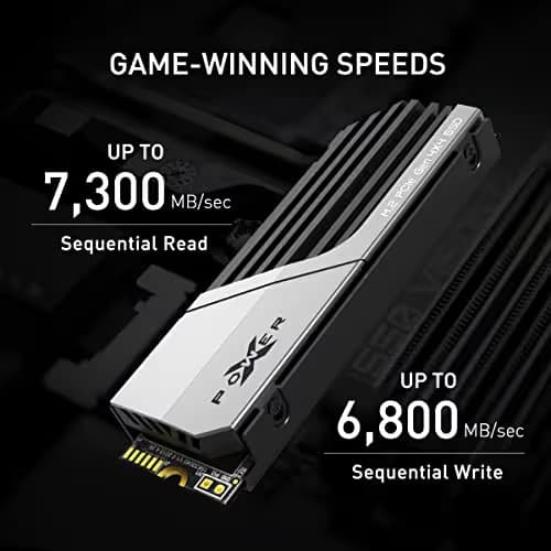 Silicon Power XS70 1TB M.2-2280 SSD PCIe 4.0 x4 NVMe image