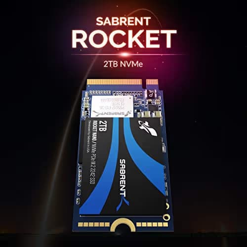 Sabrent Rocket 2TB SSD M.2-2242 PCIe 3.0 x4 NVMe image