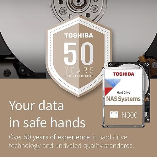 Toshiba N300 6TB 3.5" HDD 7200RPM SATA Internal image
