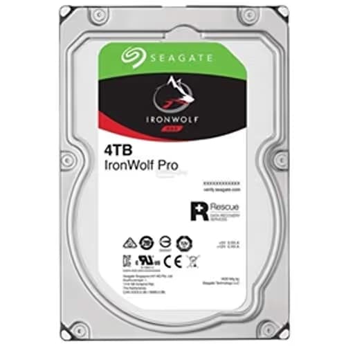 Seagate IronWolf Pro 4TB 3.5" HDD 7200RPM SATA image
