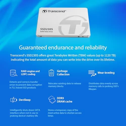 Transcend SSD230S 2TB SSD 2.5" SATA 6.0 Gb/s image