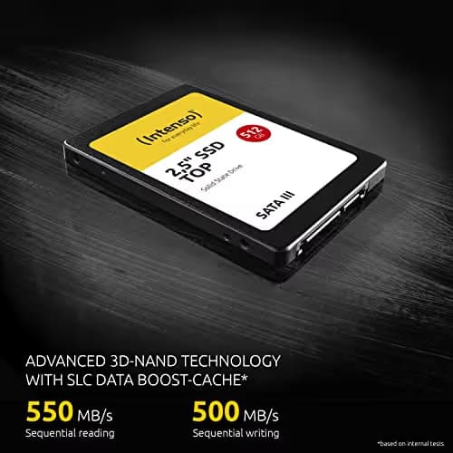 Intenso 3812440 256GB SSD 2.5" SATA 6.0 Gb/s image