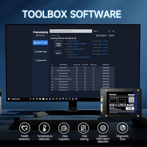 FanXiang S101 512GB SSD 2.5" SATA 6.0 Gb/s image