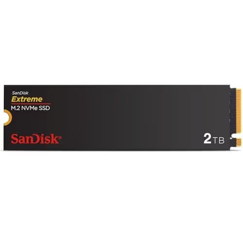 SanDisk Extreme 2TB SSD M.2 PCIe 4.0 NVMe image