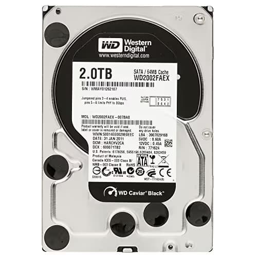 Western Digital Caviar Black 2TB HDD 3.5" 7200RPM SATA main image