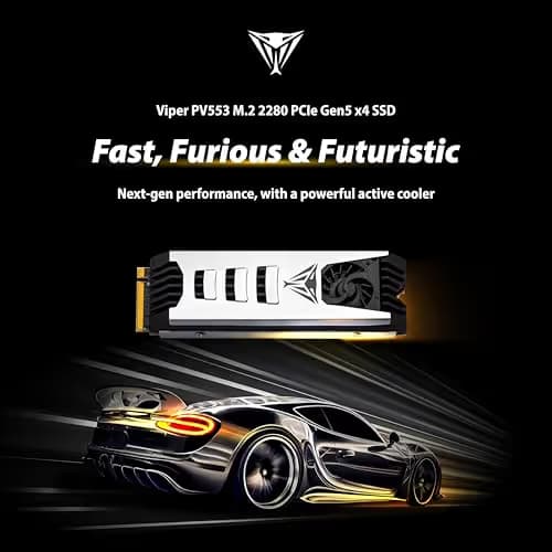Patriot Viper PV553 2TB SSD M.2-2280 PCIe 5.0 x4 NVMe image