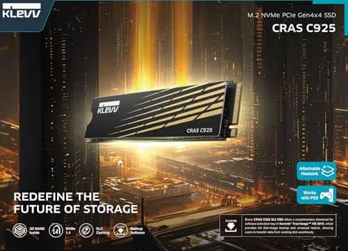 Klevv CRAS C925 1TB SSD M.2-2280 PCIe 4.0 x4 NVMe image