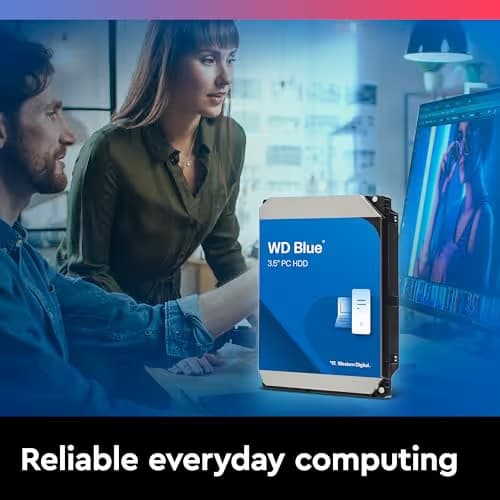 Western Digital WD Blue 6TB HDD 3.5" 5400RPM SATA 3.0 Gb/s Internal image
