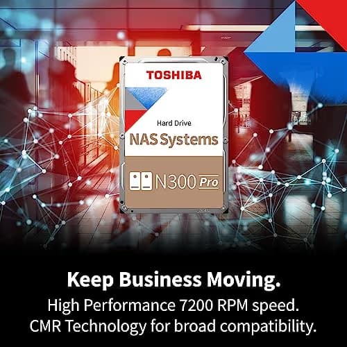 Toshiba N300 Pro 16TB 3.5" HDD 7200RPM SATA image