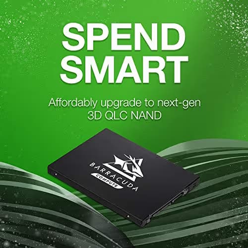 Seagate BarraCuda Q1 480GB SSD 2.5" SATA 6.0 Gb/s image