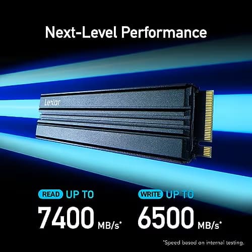 Lexar NM790 w/Heatsink 1TB SSD M.2-2280 PCIe 4.0 NVMe image