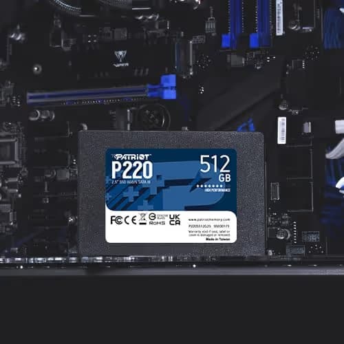 Patriot P220 512GB SSD 2.5" SATA image