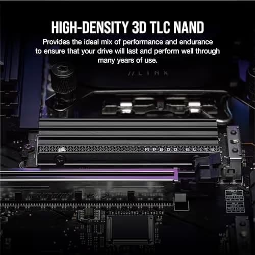 Corsair MP600 ELITE w/Heatsink 1TB SSD M.2-2280 PCIe 4.0 NVMe image