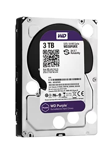 Western Digital Purple 3TB HDD 3.5" SATA image