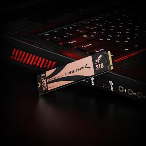 Sabrent Rocket 4 2TB SSD M.2 PCIe 4.0 NVMe image