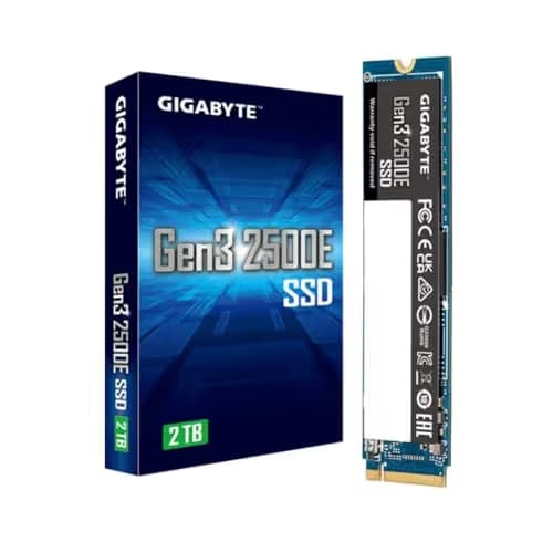 Gigabyte Gen3 2500E 2TB SSD M.2-2280 PCIe 3.0 X4 NVMe image
