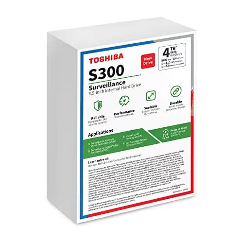 Toshiba S300 4TB HDD 3.5" SATA image