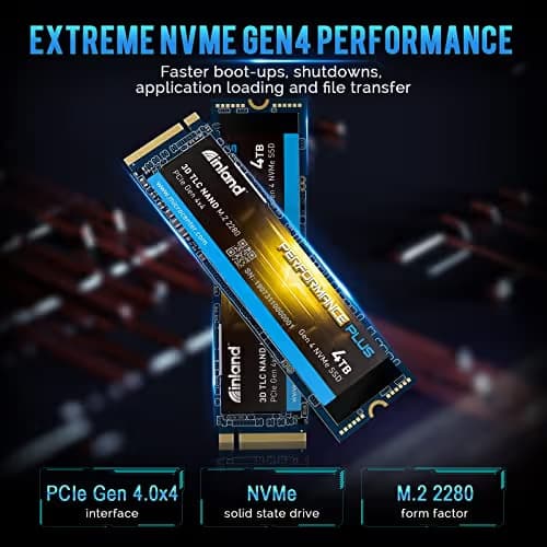 Inland Performance Plus 4TB SSD M.2-2280 PCIe 4.0 X4 NVMe image