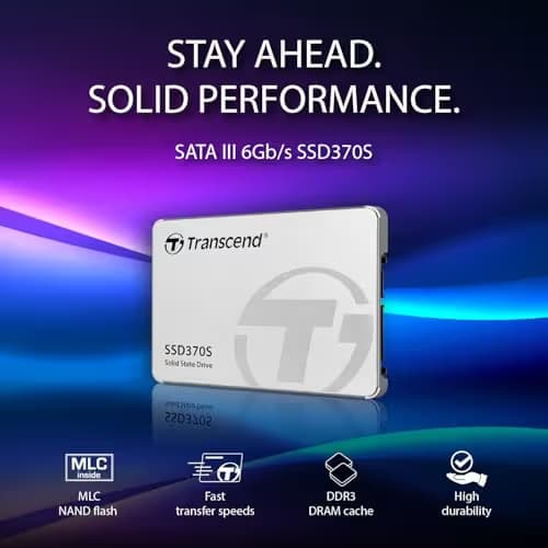 Transcend TS32GSSD370S 32GB SSD 2.5" SATA 6.0 Gb/s image