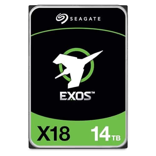 Seagate Exos X18 14TB HDD 7200RPM 3.5" SATA image