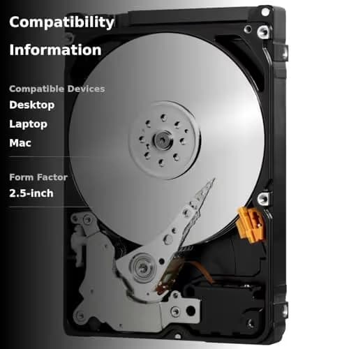 Western Digital Black 500GB 2.5" HDD SATA image