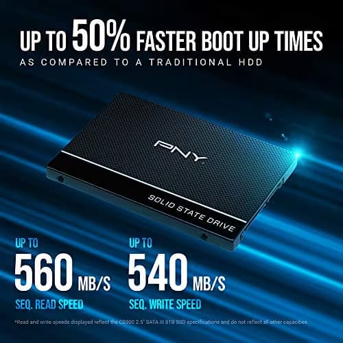 PNY CS900 250 GB SSD 2.5" SATA 6.0 Gb/s image