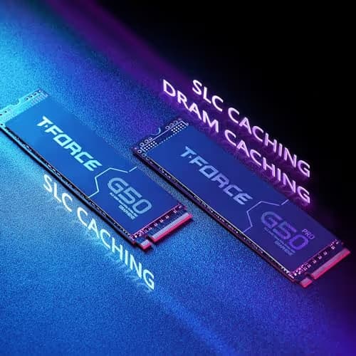 TEAMGROUP T-FORCE G50 512GB SSD M.2-2280 PCIe 4.0 x4 NVMe image