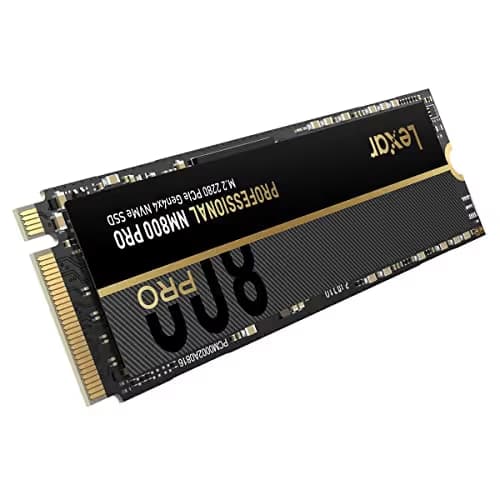 Lexar Professional NM800PRO 512GB SSD M.2-2280 PCIe 4.0 NVMe image
