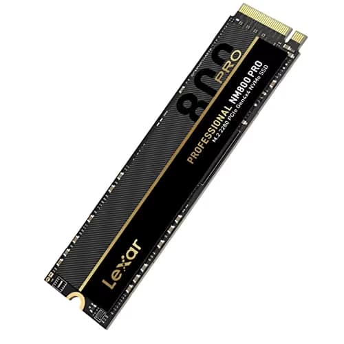 Lexar Professional NM800PRO 512GB SSD M.2-2280 PCIe 4.0 NVMe image
