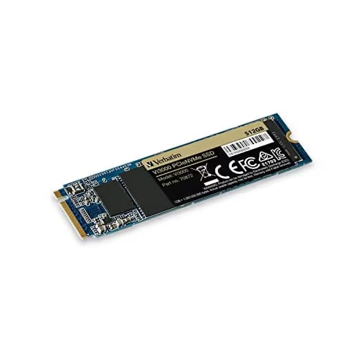 Verbatim Vi3000 512GB SSD M.2-2280 PCIe 3.0 x4 NVMe image
