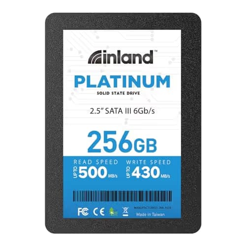 Inland Platinum 256GB SSD 2.5" SATA image
